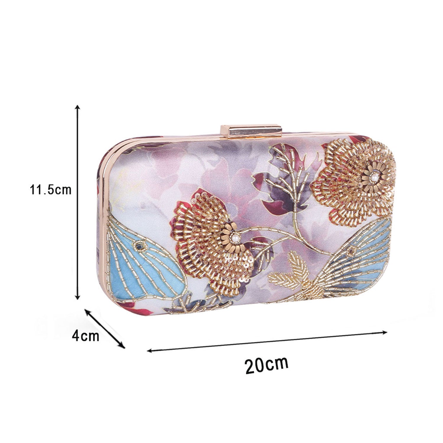 Swisni Embroidered Clutches - SWIS-480 - Detail View 3