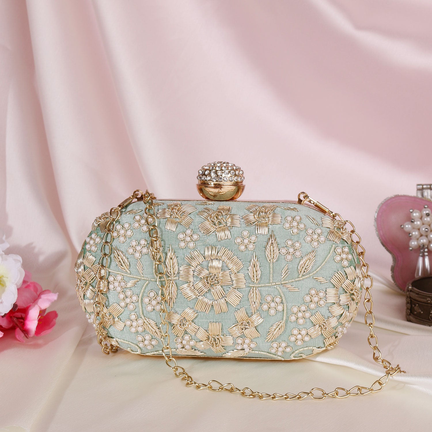 Swisni Embroidered Clutches - SWIS-481 - Creative View