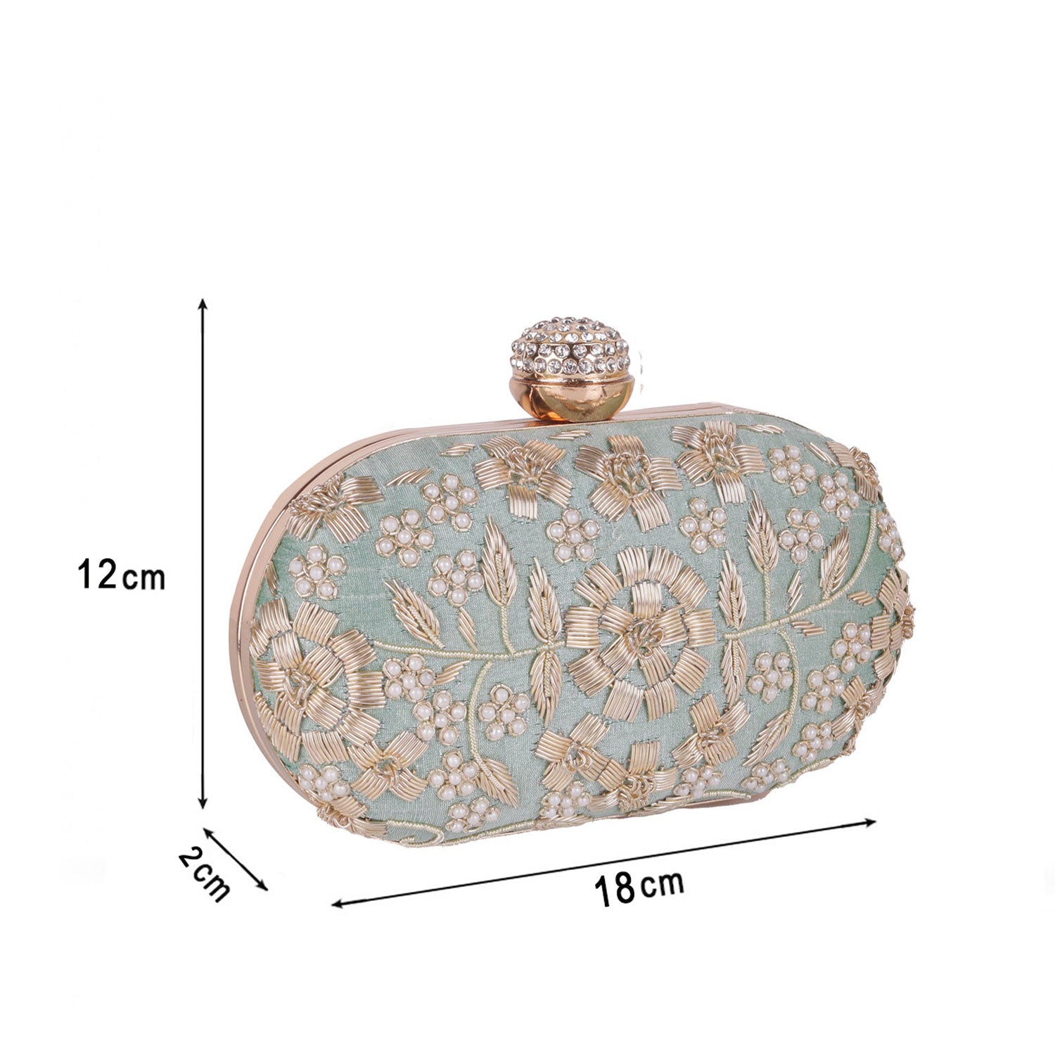 Swisni Embroidered Clutches - SWIS-481 - Detail View 10
