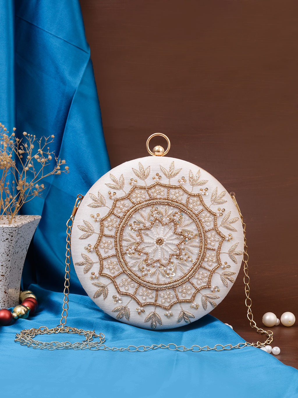 Swisni Embroidered Clutches - SWIS-483 - Detail View 11