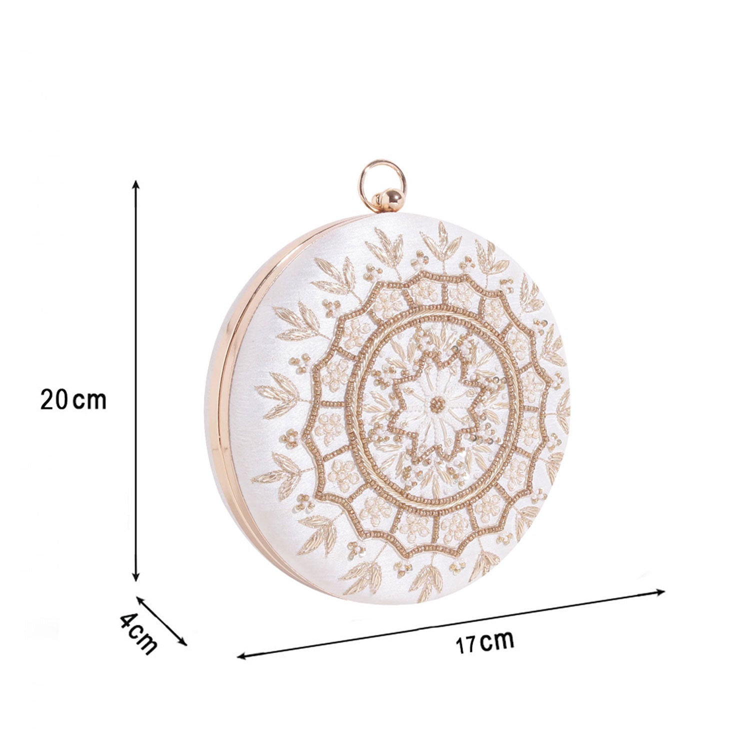 Swisni Embroidered Clutches - SWIS-483 - Detail View 3