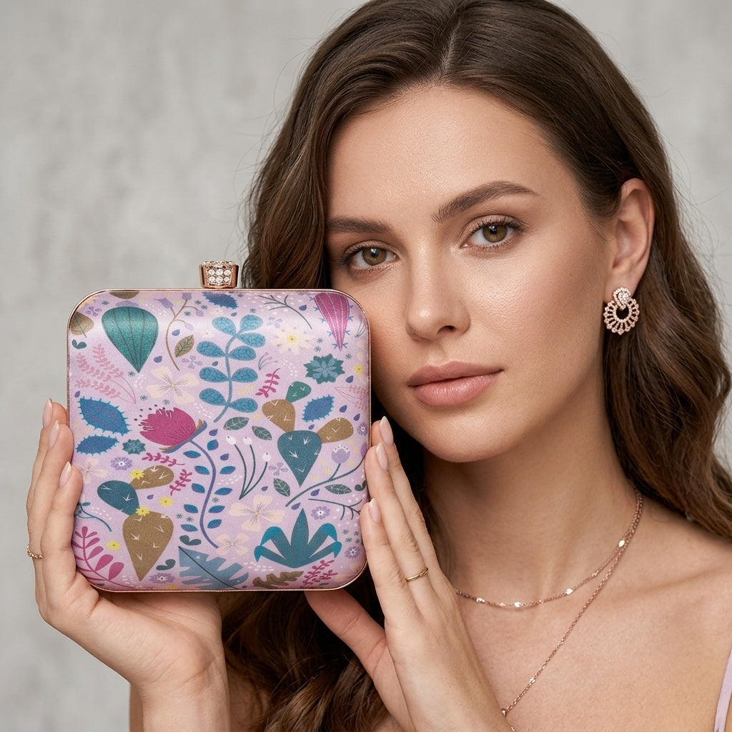 Swisni Premium Printed Luxury Clutch Bag | SWIS-489