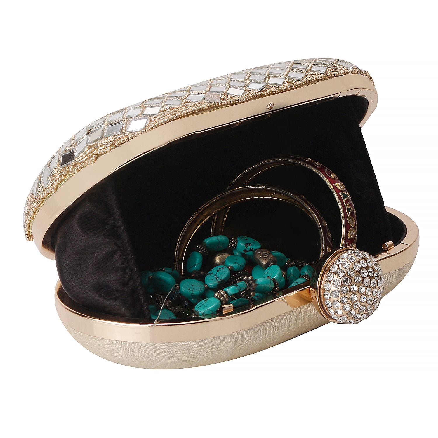 Swisni Embroidered Clutches - SWIS-496 - Detail View 6