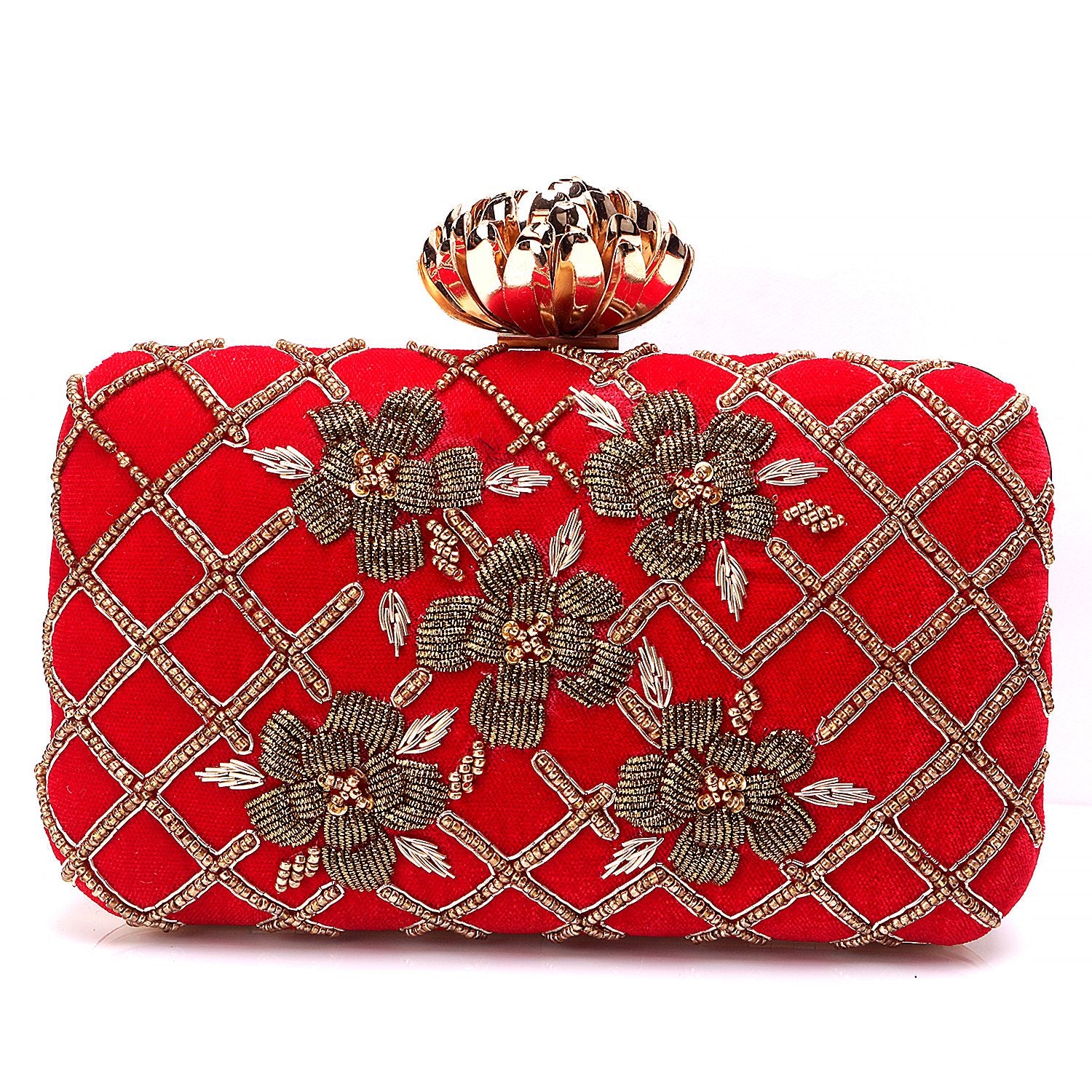 Swisni Embroidered Clutches - SWIS-497 - Creative View
