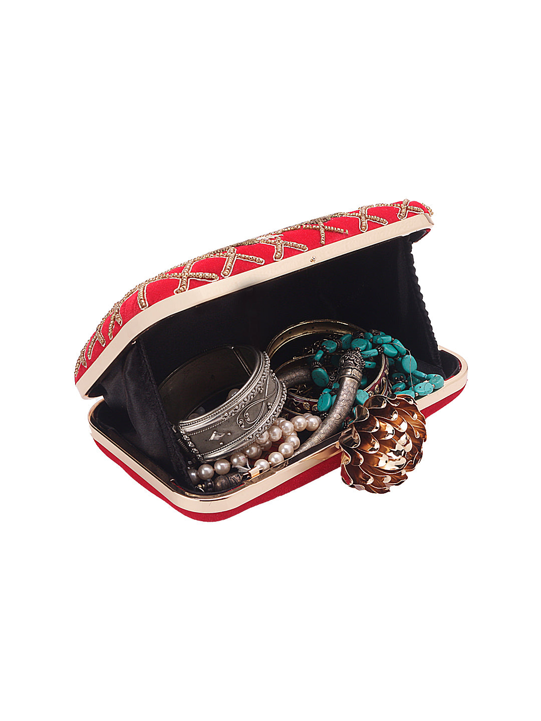 Swisni Embroidered Clutches - SWIS-497 - Detail View 10