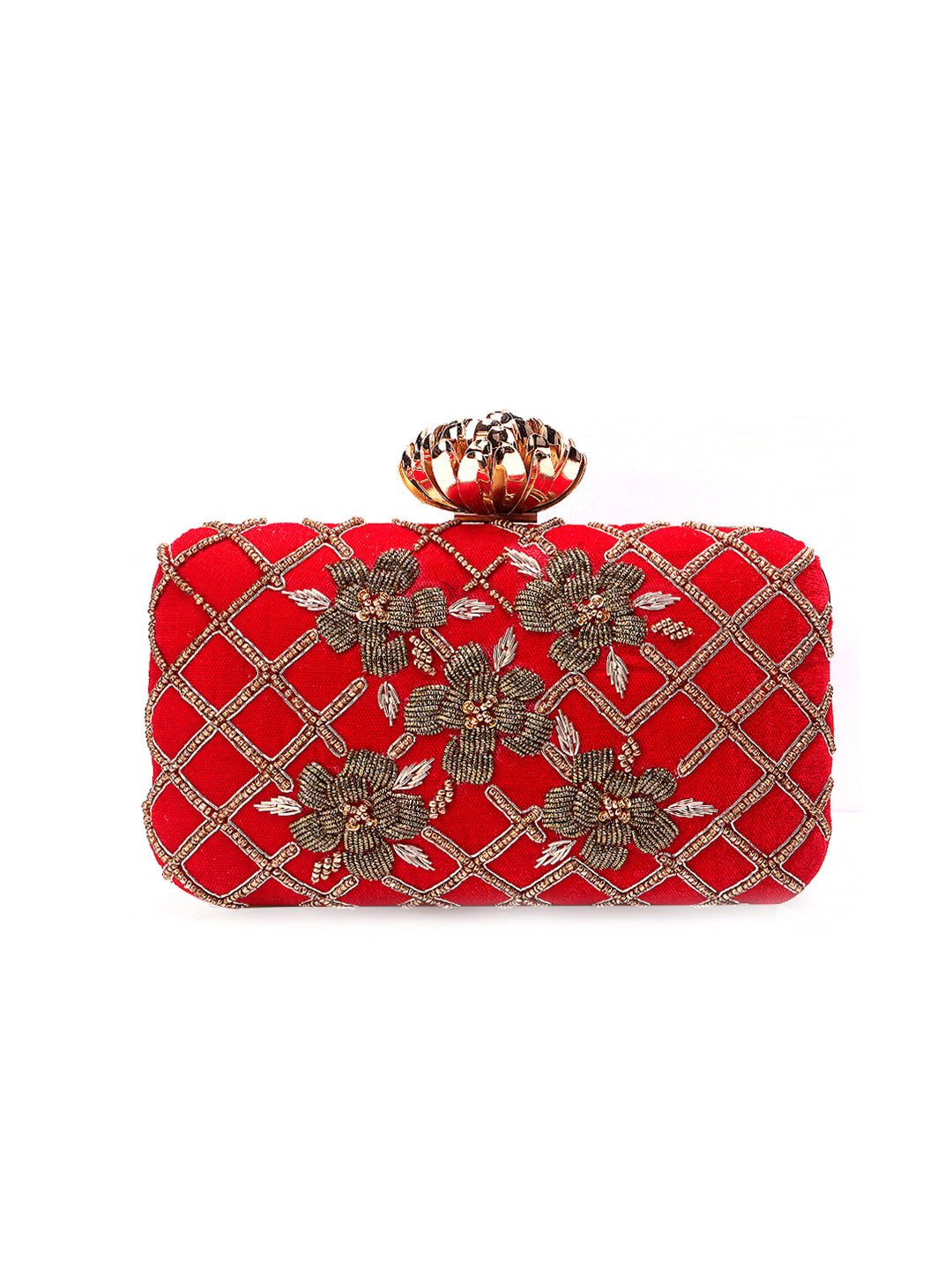 Swisni Embroidered Clutches - SWIS-497 - Detail View 11