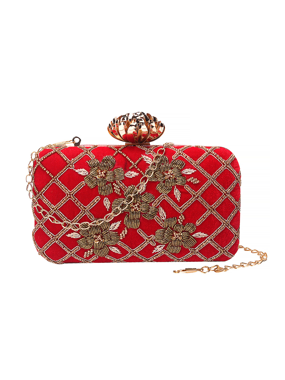 Swisni Embroidered Clutches - SWIS-497 - Detail View 16