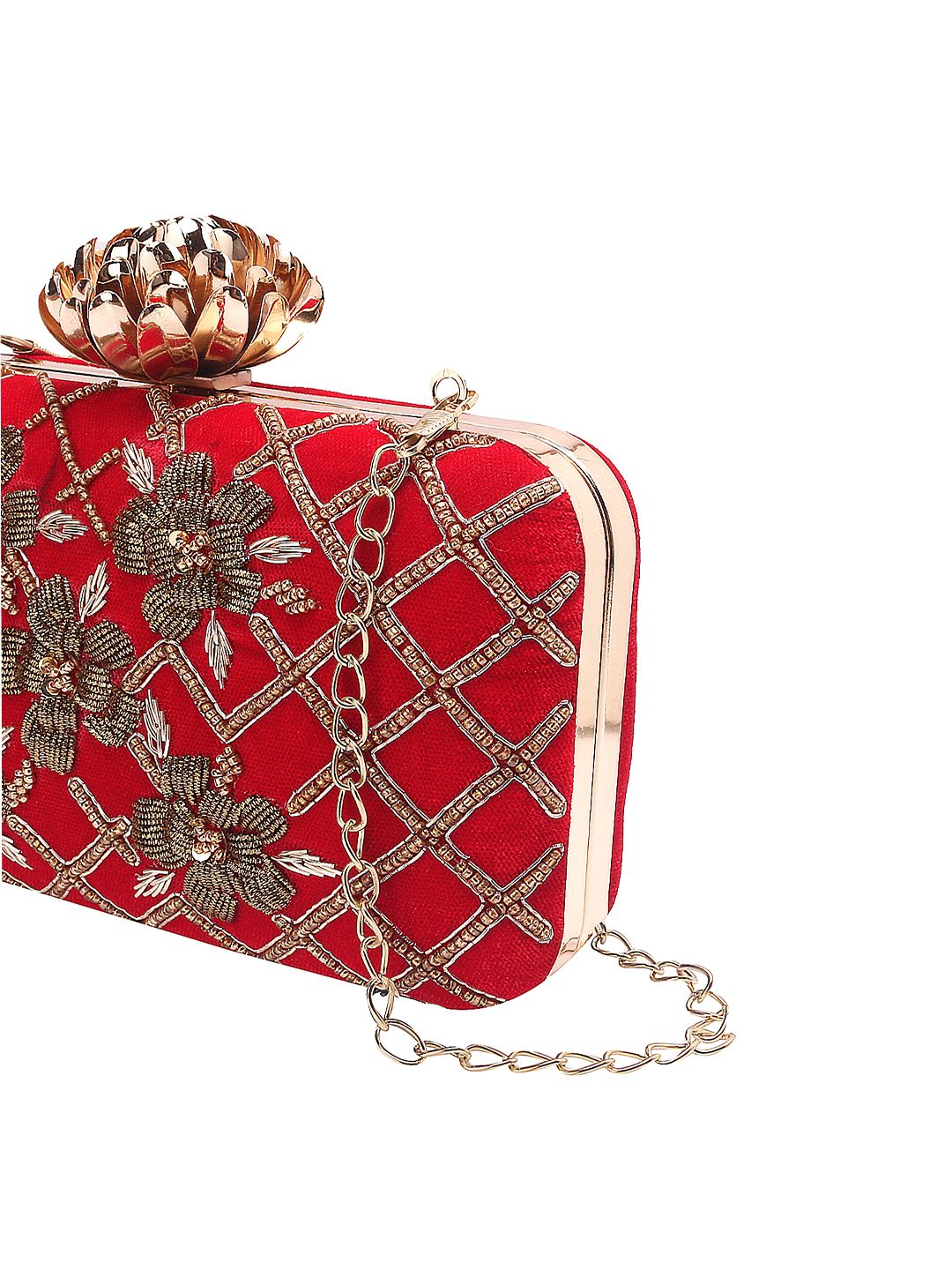 Swisni Embroidered Clutches - SWIS-497 - Detail View 17
