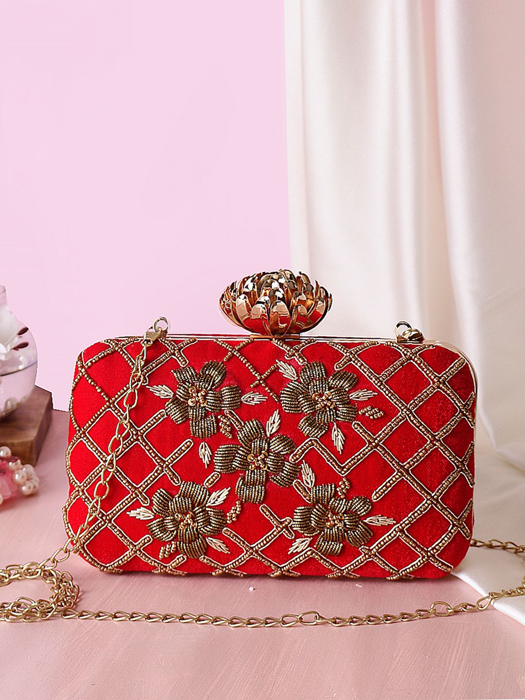 Swisni Embroidered Clutches - SWIS-497 - Detail View 18