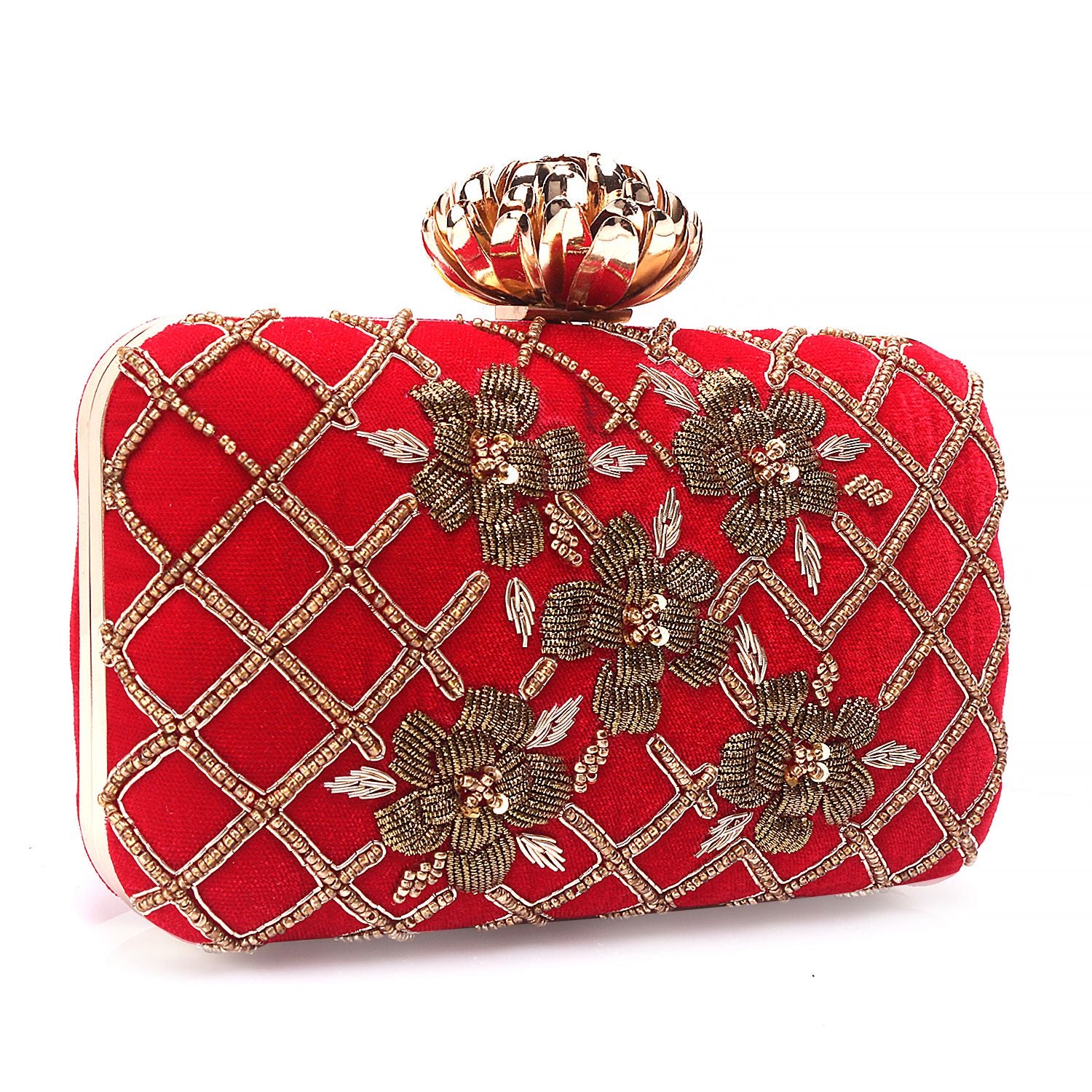Swisni Embroidered Clutches - SWIS-497 - Detail View 5