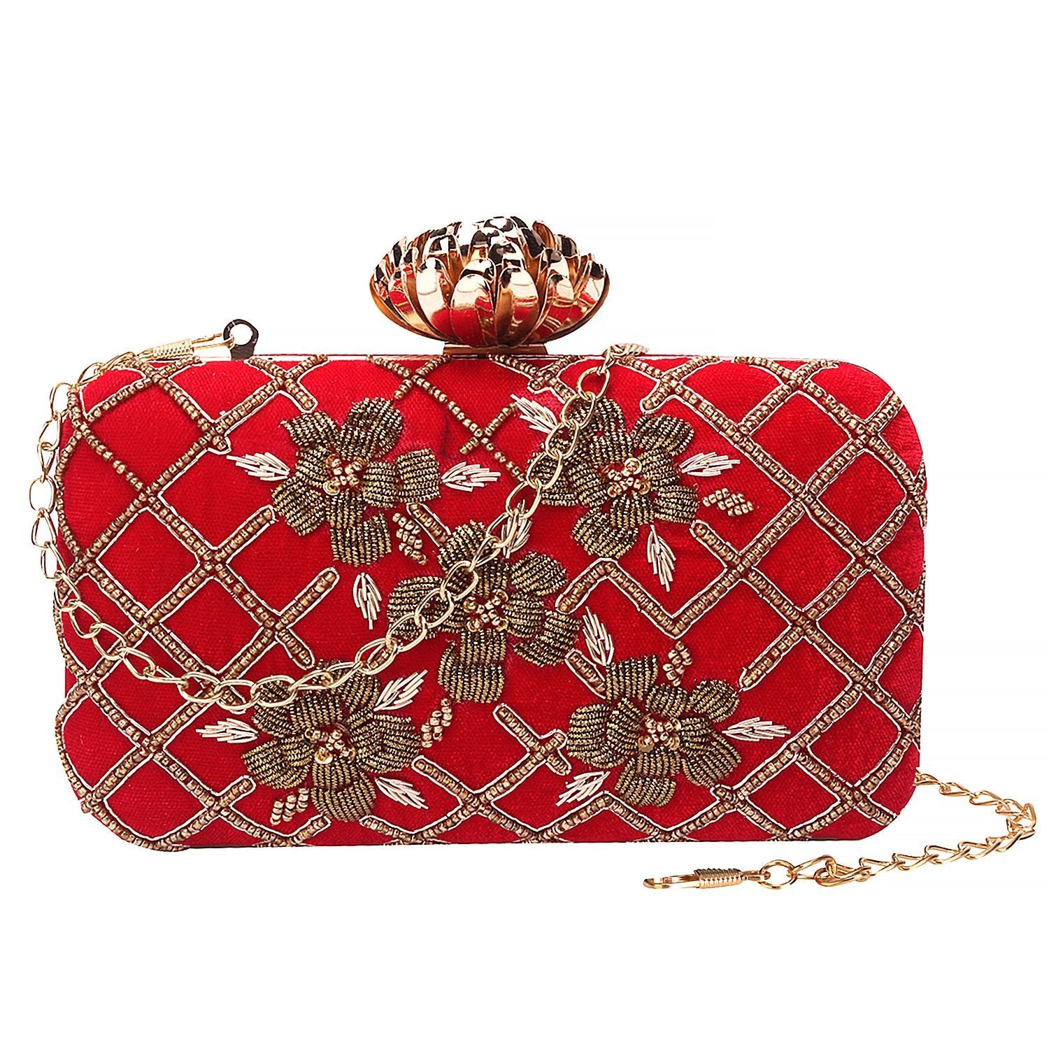 Swisni Embroidered Clutches - SWIS-497 - Detail View 6