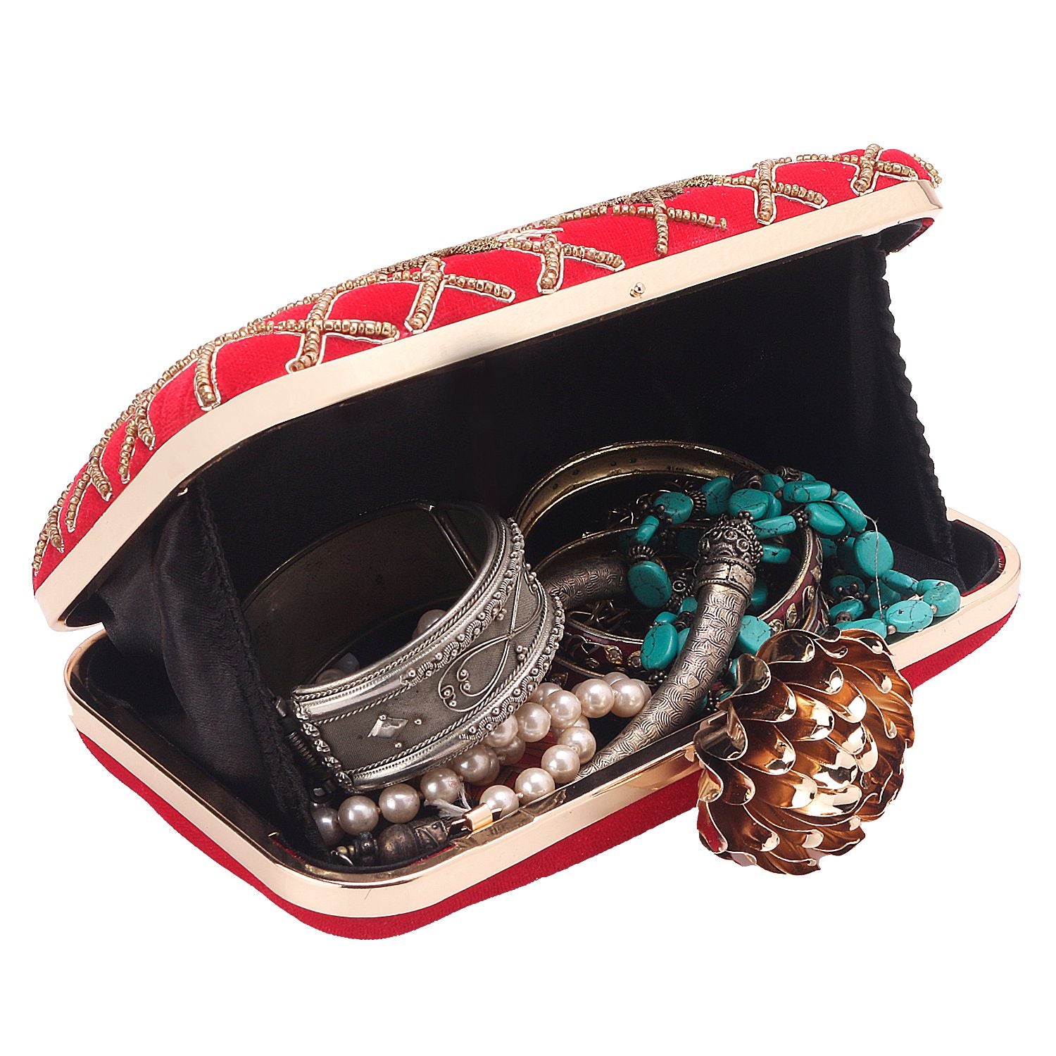 Swisni Embroidered Clutches - SWIS-497 - Detail View 8