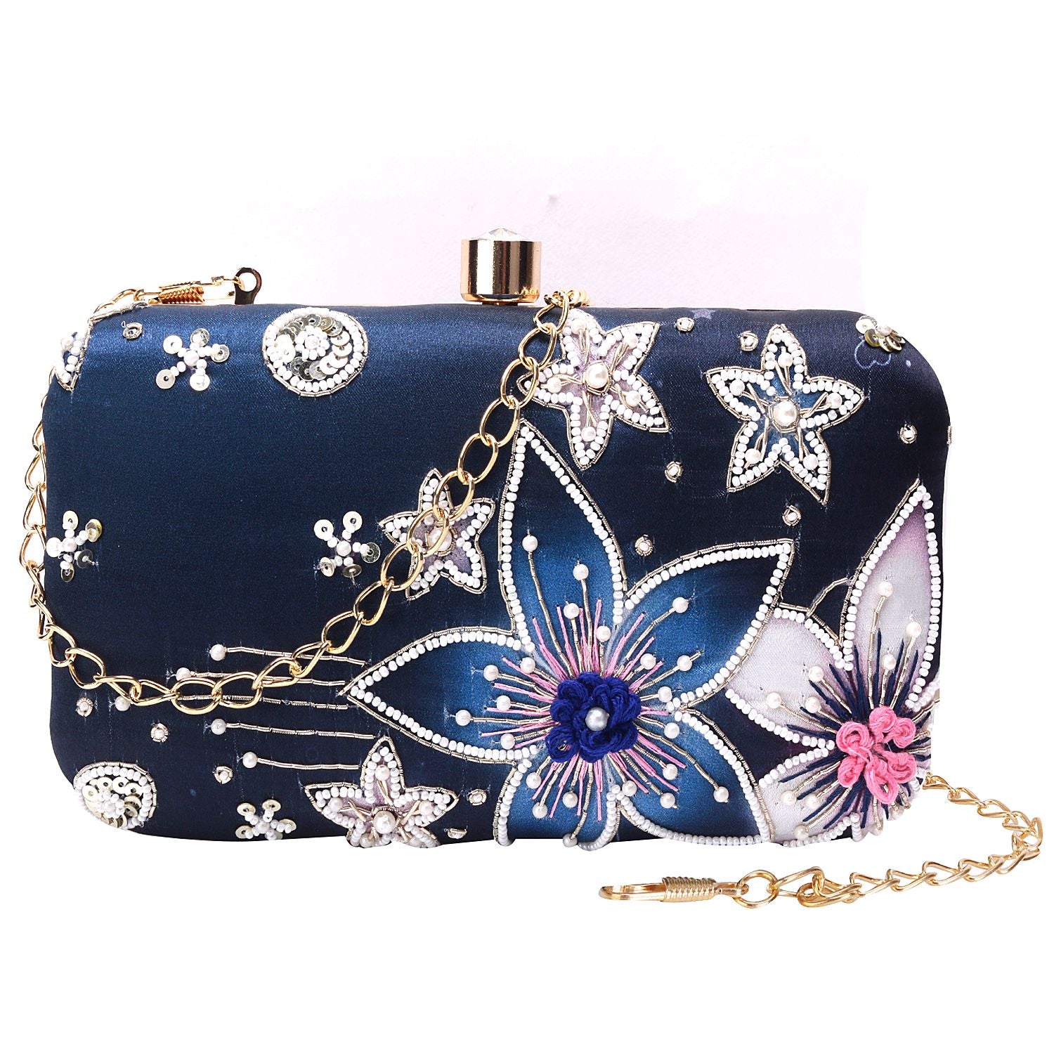 Swisni Embroidered Clutches - SWIS-498 - Detail View 5
