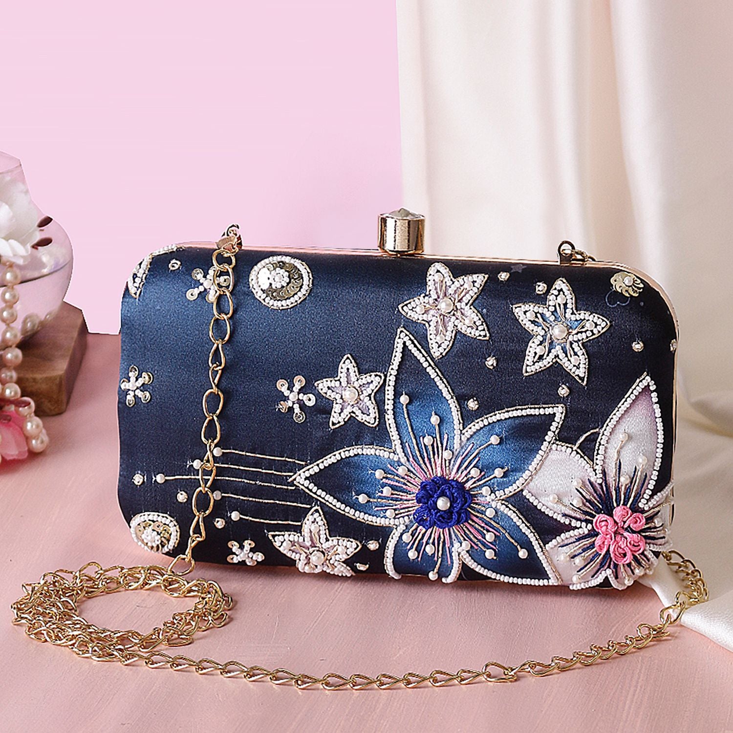 Swisni Embroidered Clutches - SWIS-498 - Detail View 8