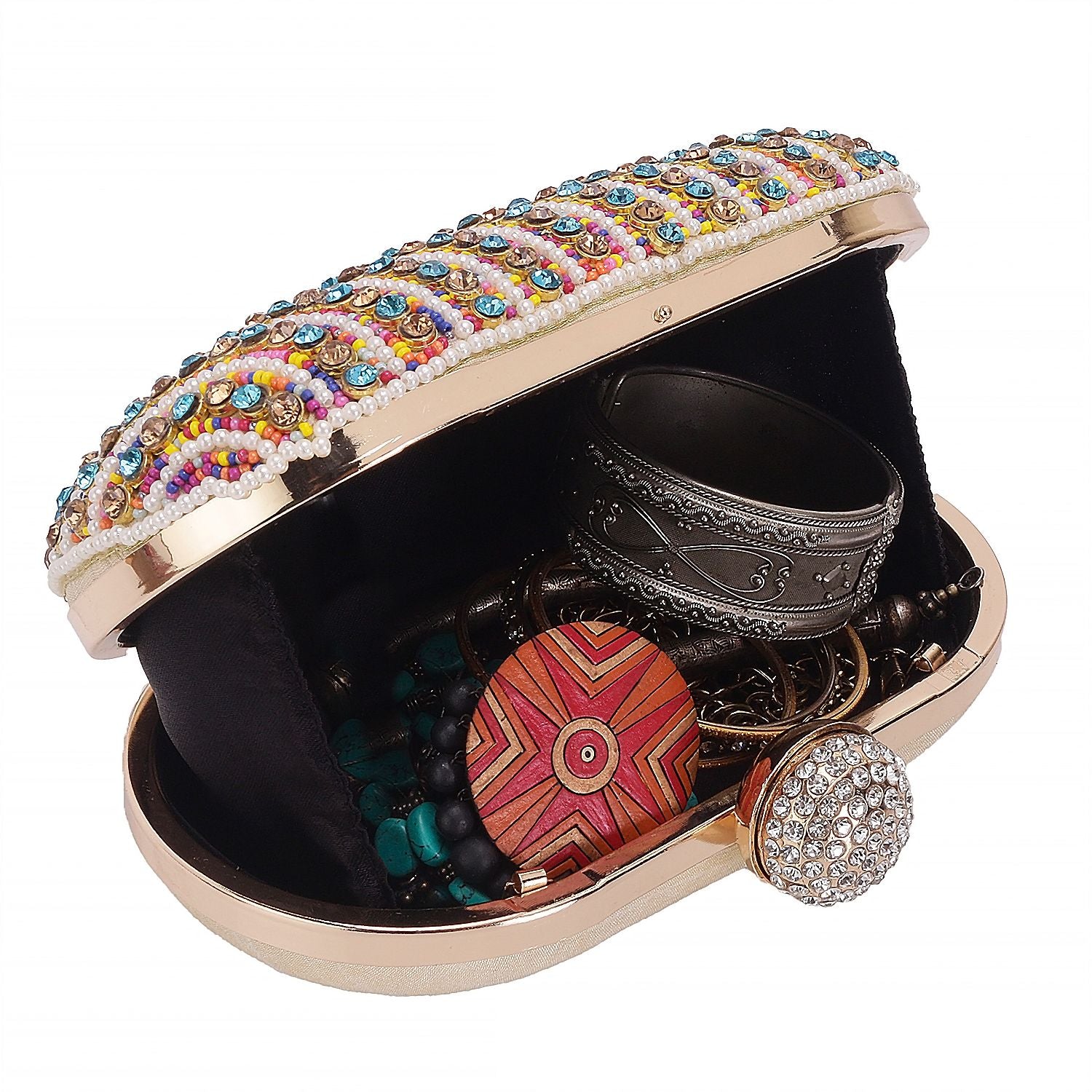 Swisni Embroidered Clutches - SWIS-499 - Detail View 7