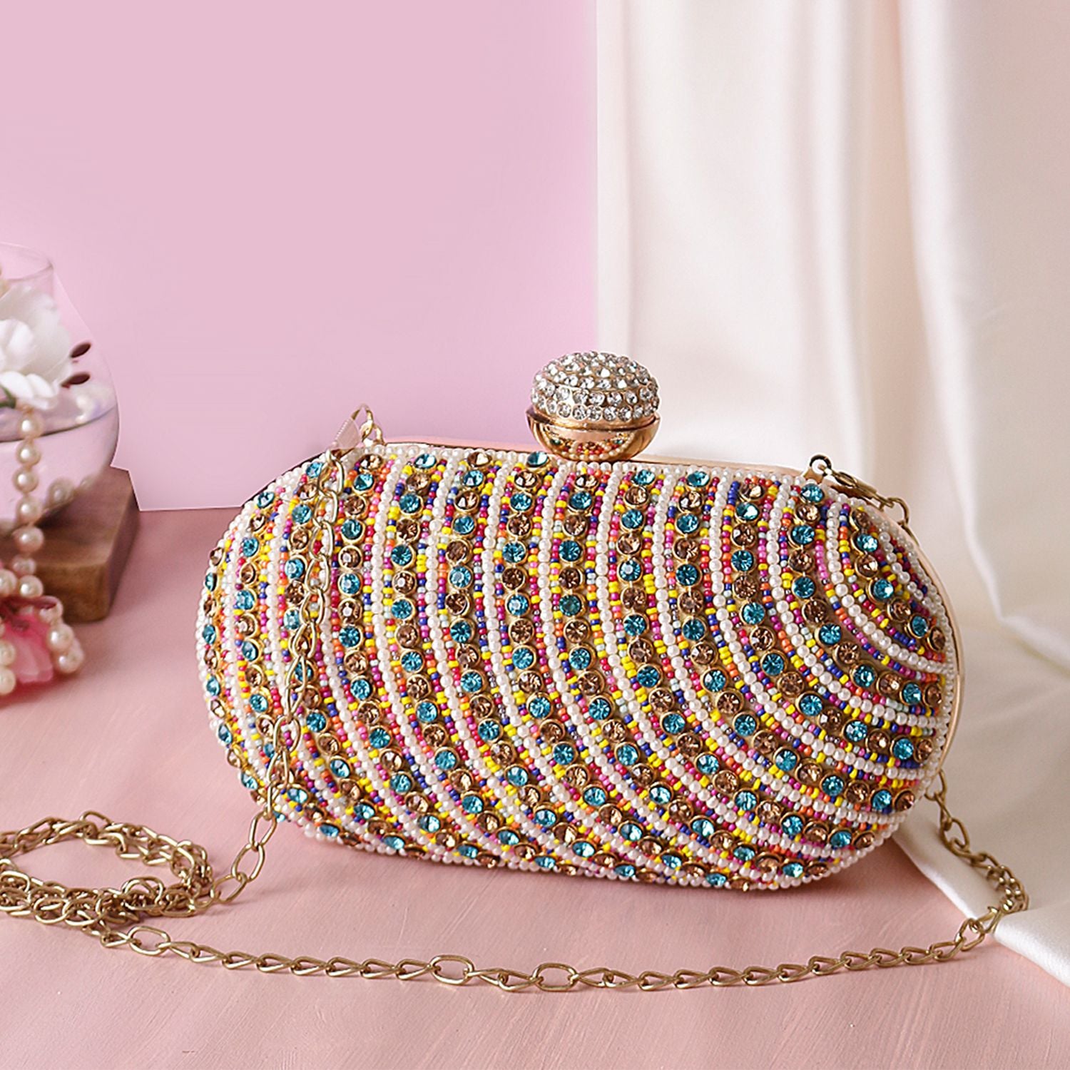 Swisni Embroidered Clutches - SWIS-499 - Detail View 8