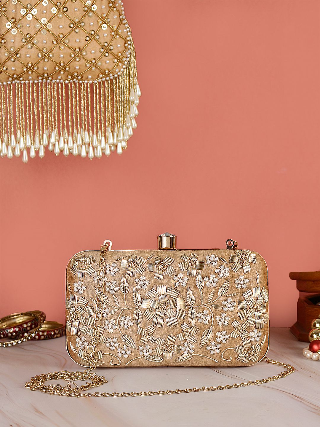 Swisni Embroidered Clutches - SWIS-503 - Detail View 17