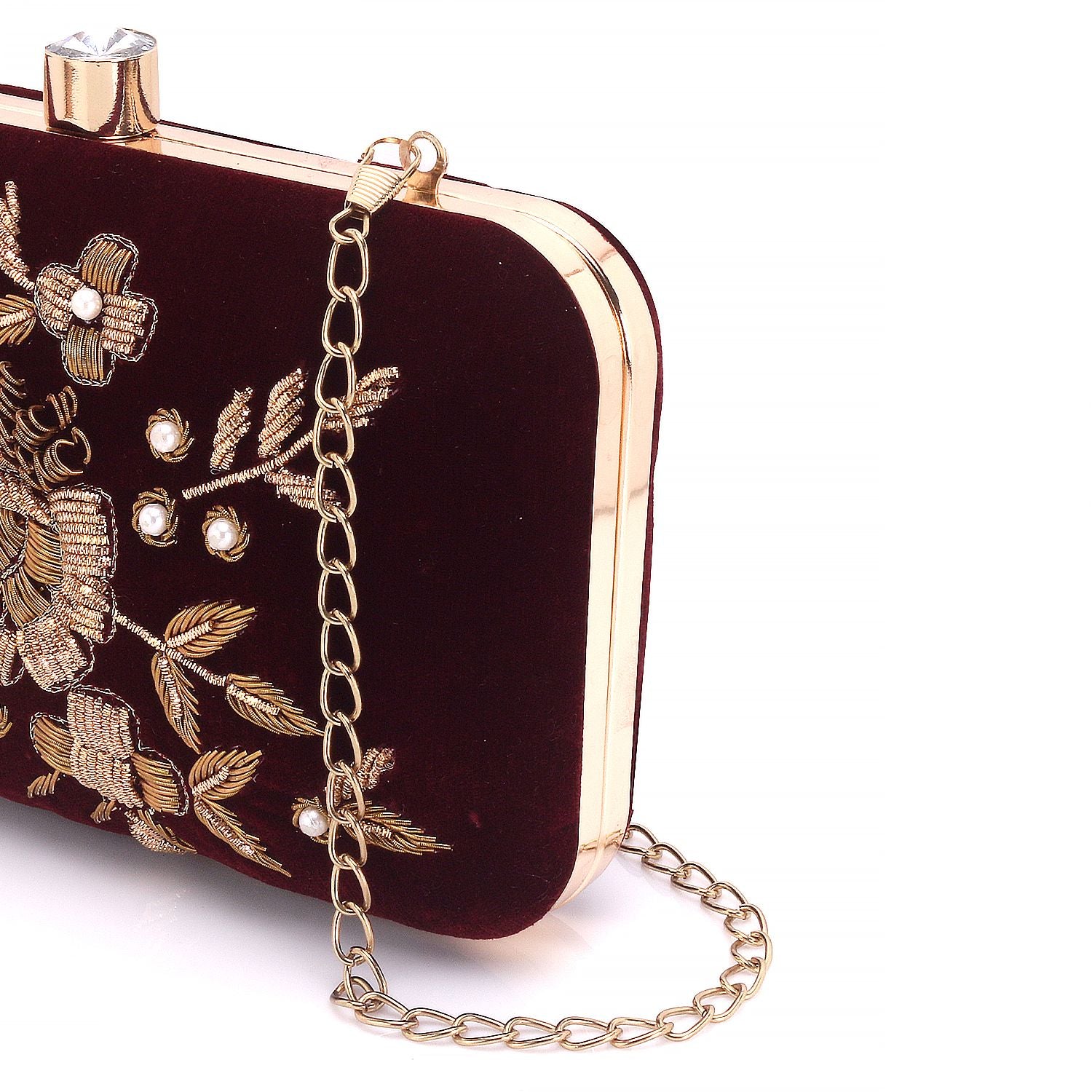 Swisni Embroidered Clutches - SWIS-505 - Detail View 2