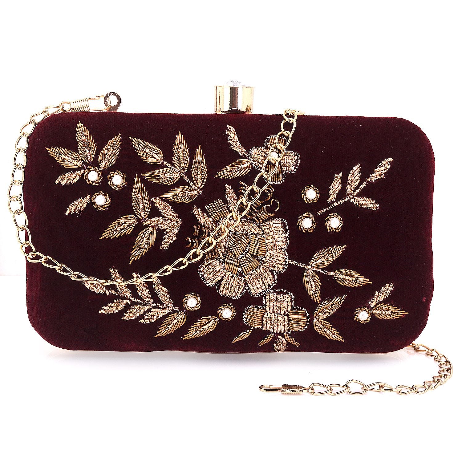 Swisni Embroidered Clutches - SWIS-505 - Detail View 3
