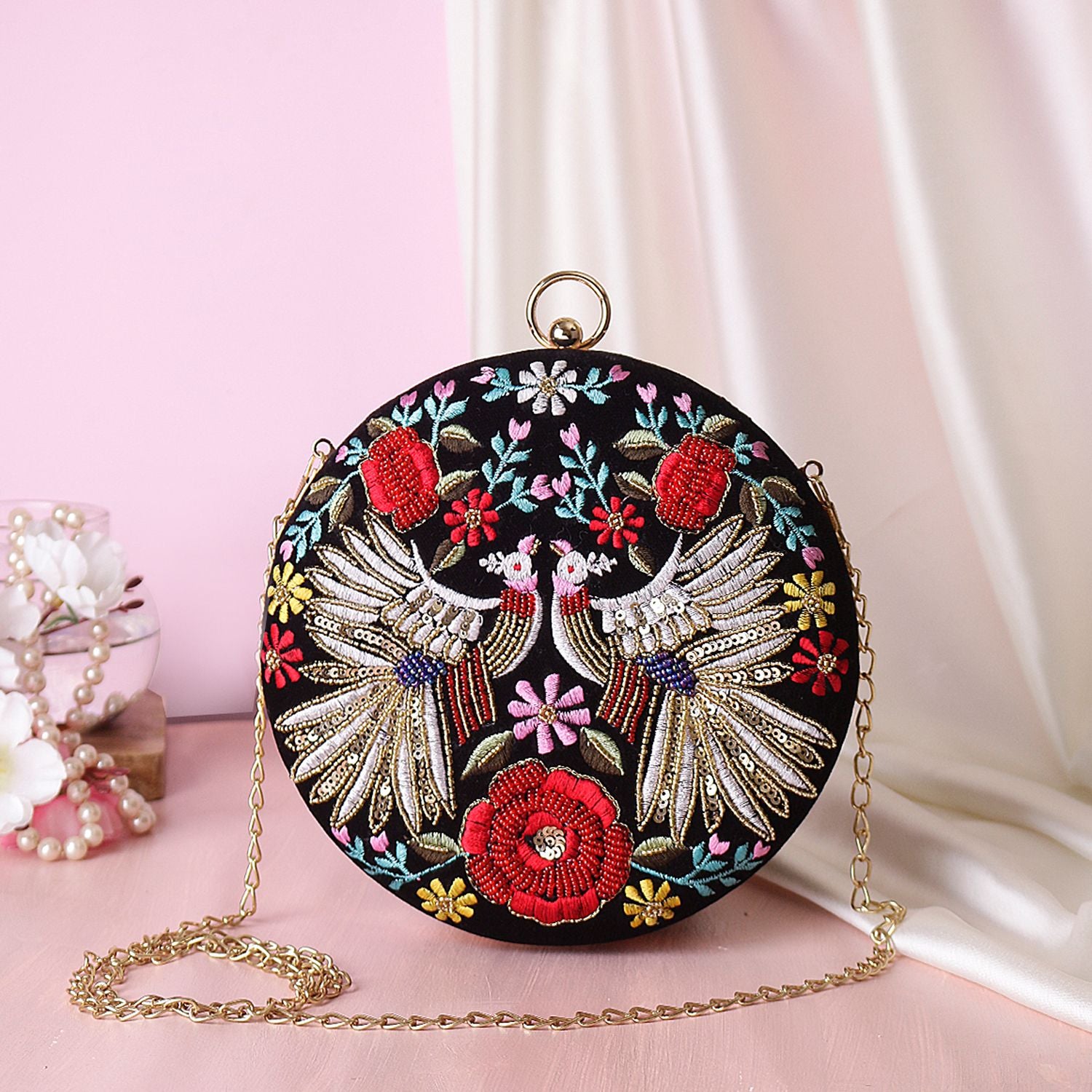 Swisni Embroidered Clutches - SWIS-509 - Detail View 9