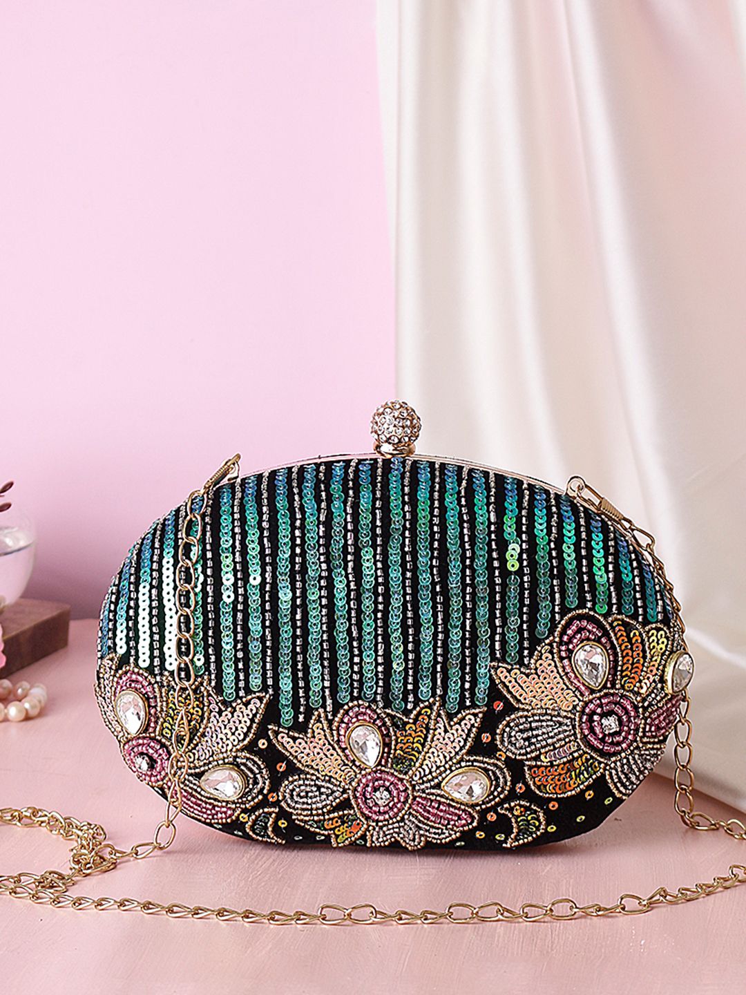 Swisni Embroidered Clutches - SWIS-510 - Detail View 18