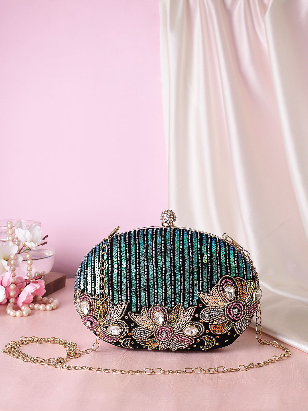 Swisni Embroidered Clutches - SWIS-510 - Detail View 19