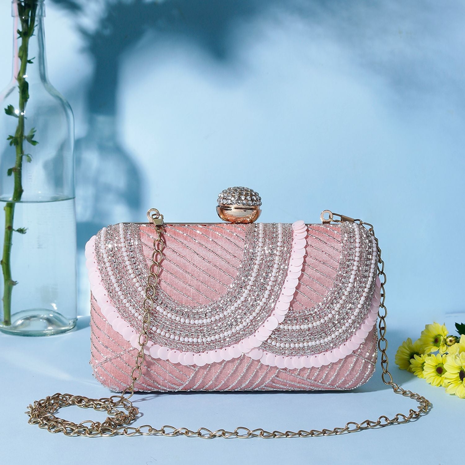 Swisni Embroidered Clutches - SWIS-516 - Detail View 8