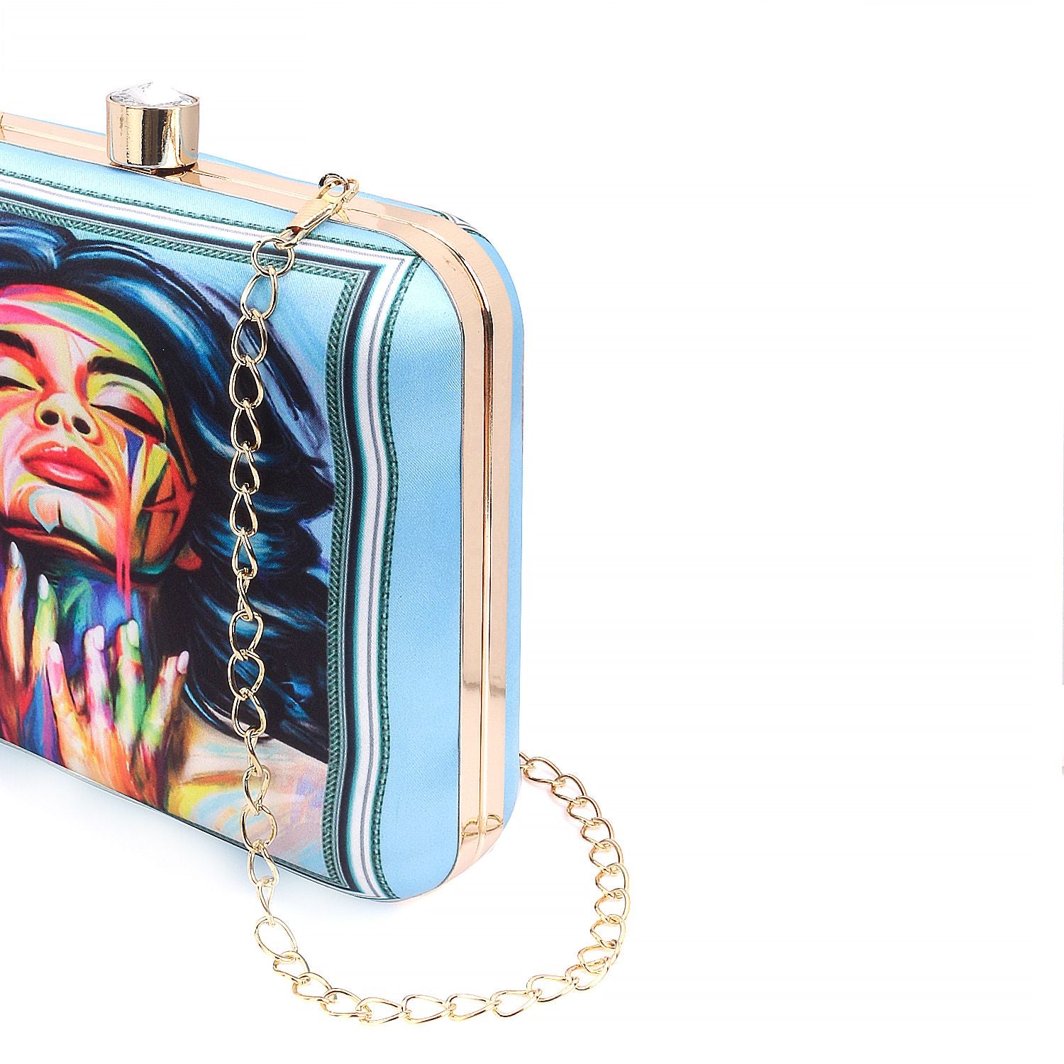 Swisni Printed Clutches - SWIS-517 - Detail View 2