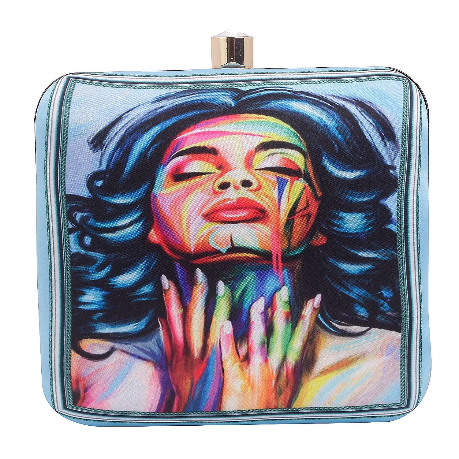 Swisni Printed Clutches - SWIS-517 - Detail View 7