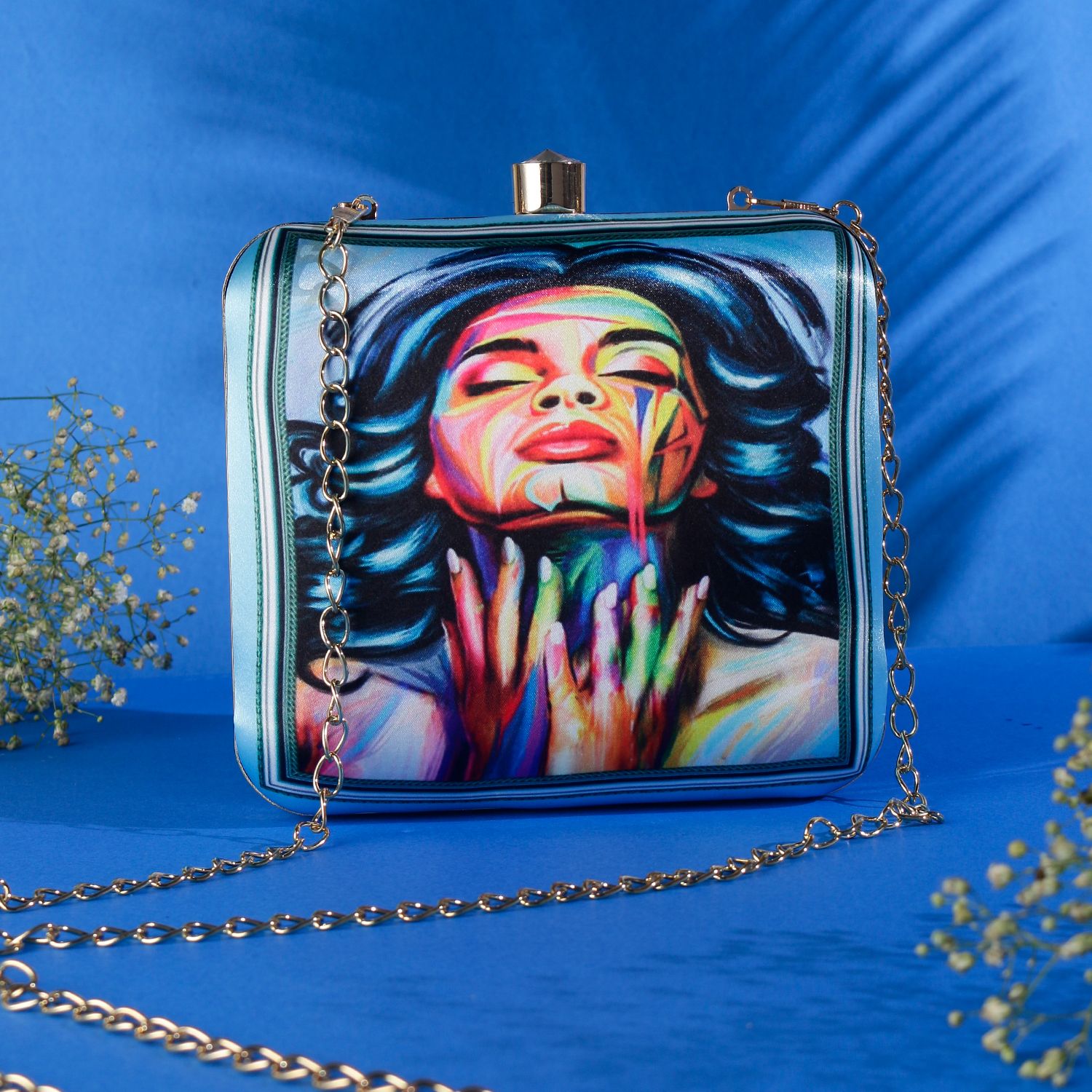 Swisni Printed Clutches - SWIS-517 - Detail View 8
