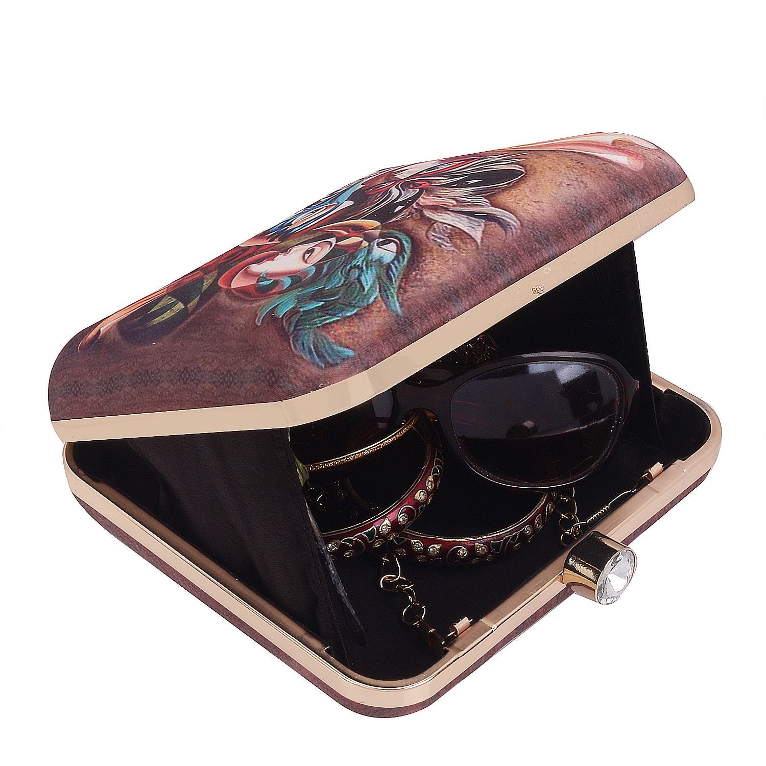 Swisni Printed Clutches - SWIS-521 - Creative View