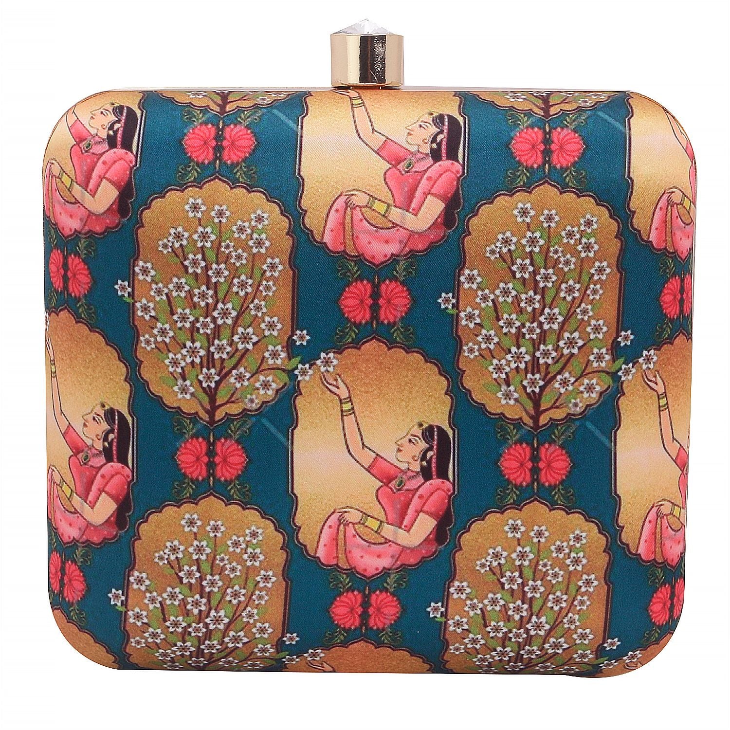 Swisni Printed Clutches - SWIS-522 - Detail View 7