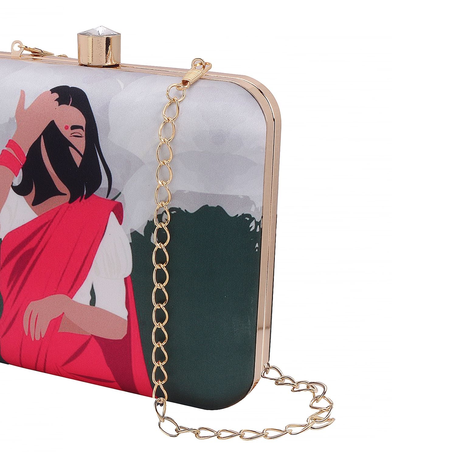 Swisni Printed Clutches - SWIS-524 - Detail View 2