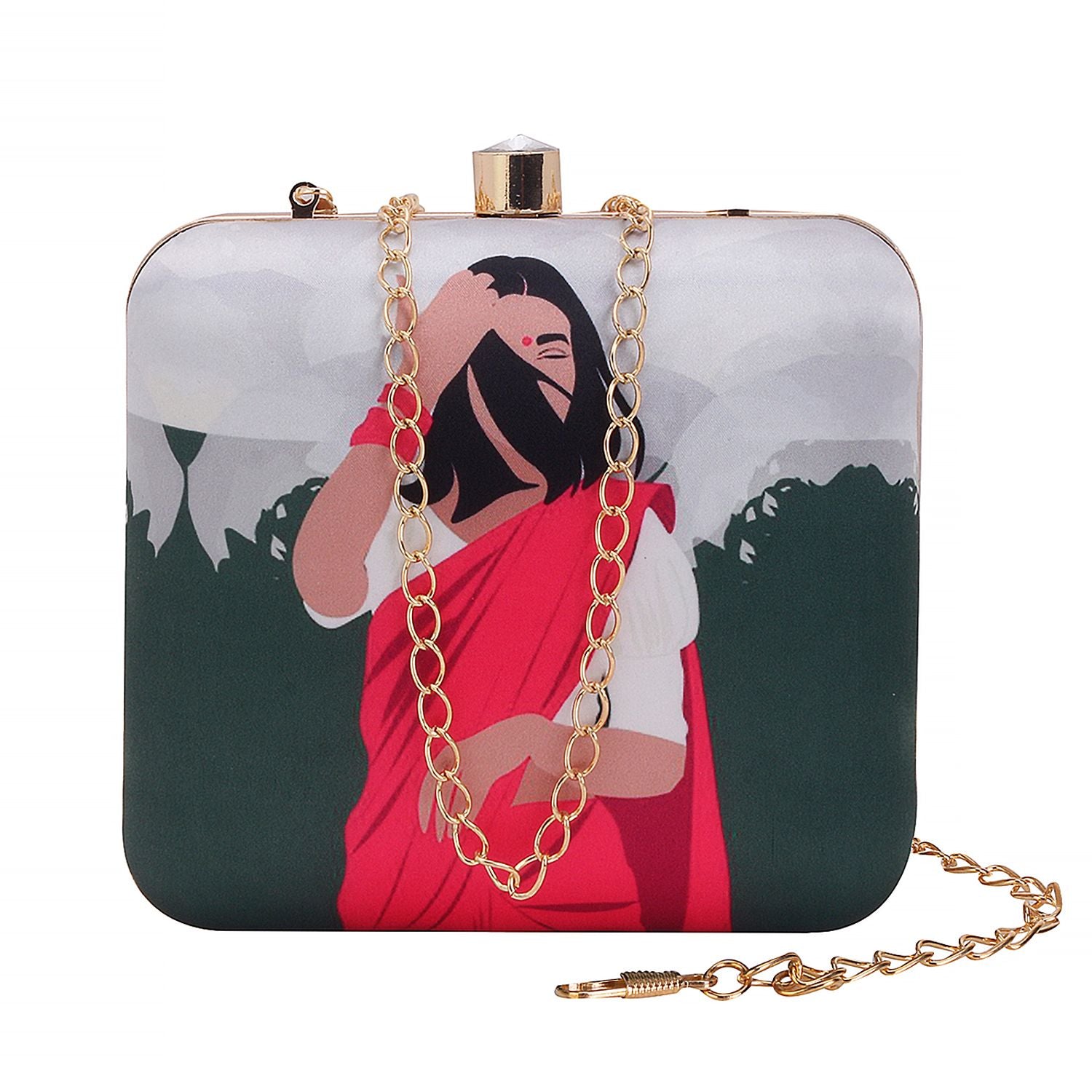 Swisni Printed Clutches - SWIS-524 - Detail View 3