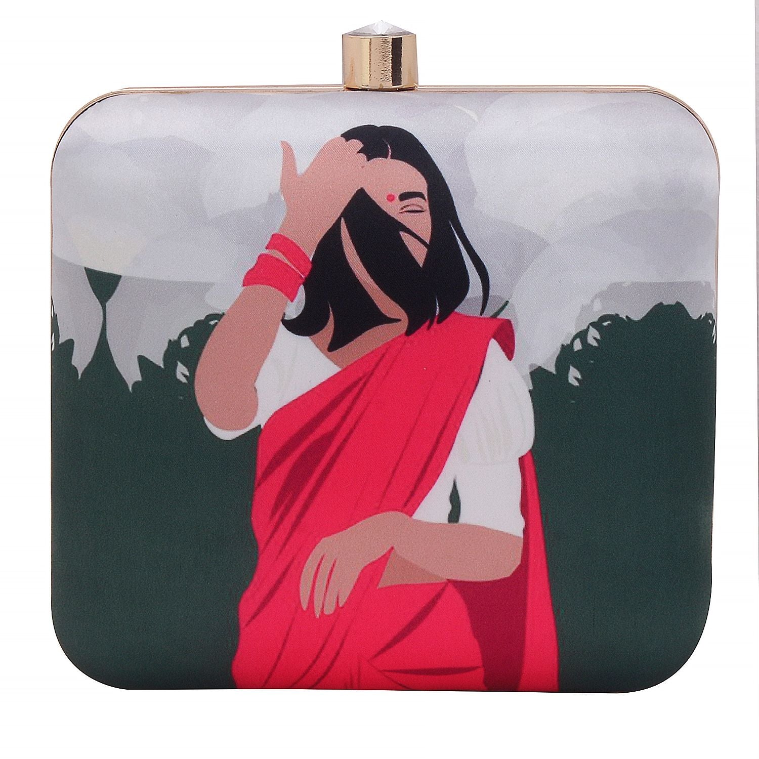 Swisni Printed Clutches - SWIS-524 - Detail View 7