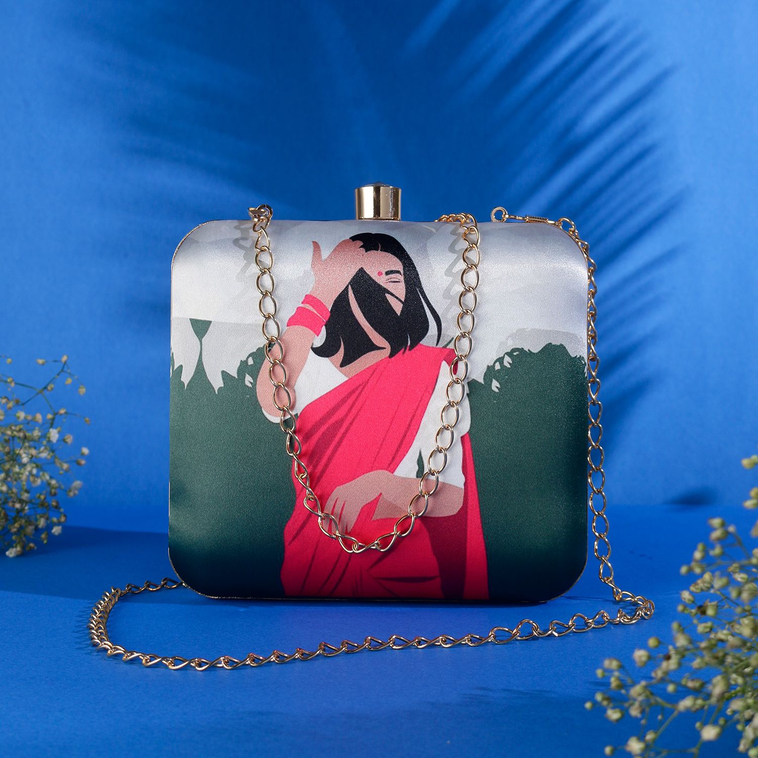 Swisni Printed Clutches - SWIS-524 - Detail View 8