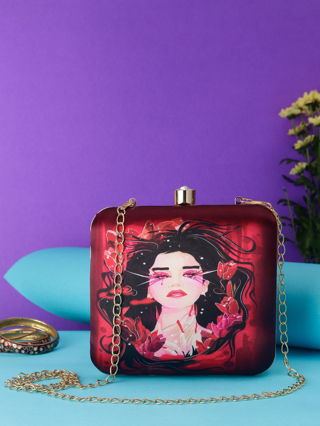 Swisni Printed Clutches - SWIS-529 - Detail View 16