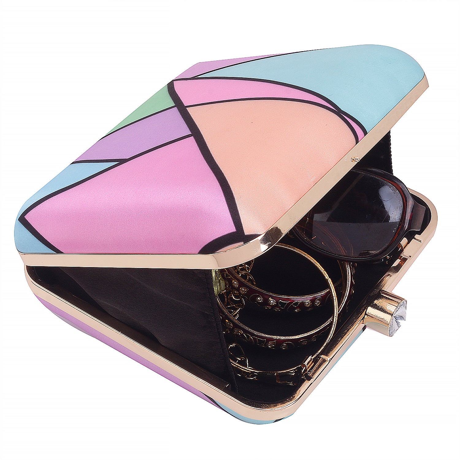 Swisni Printed Clutches - SWIS-531 - Creative View