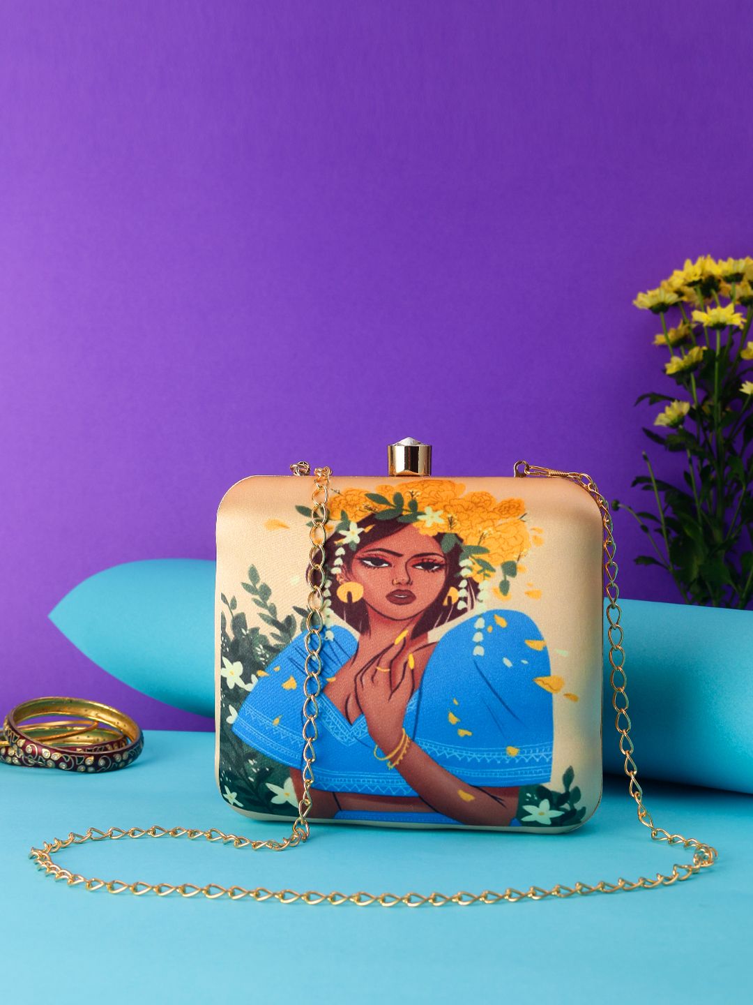 Swisni Printed Clutches - SWIS-532 - Detail View 16