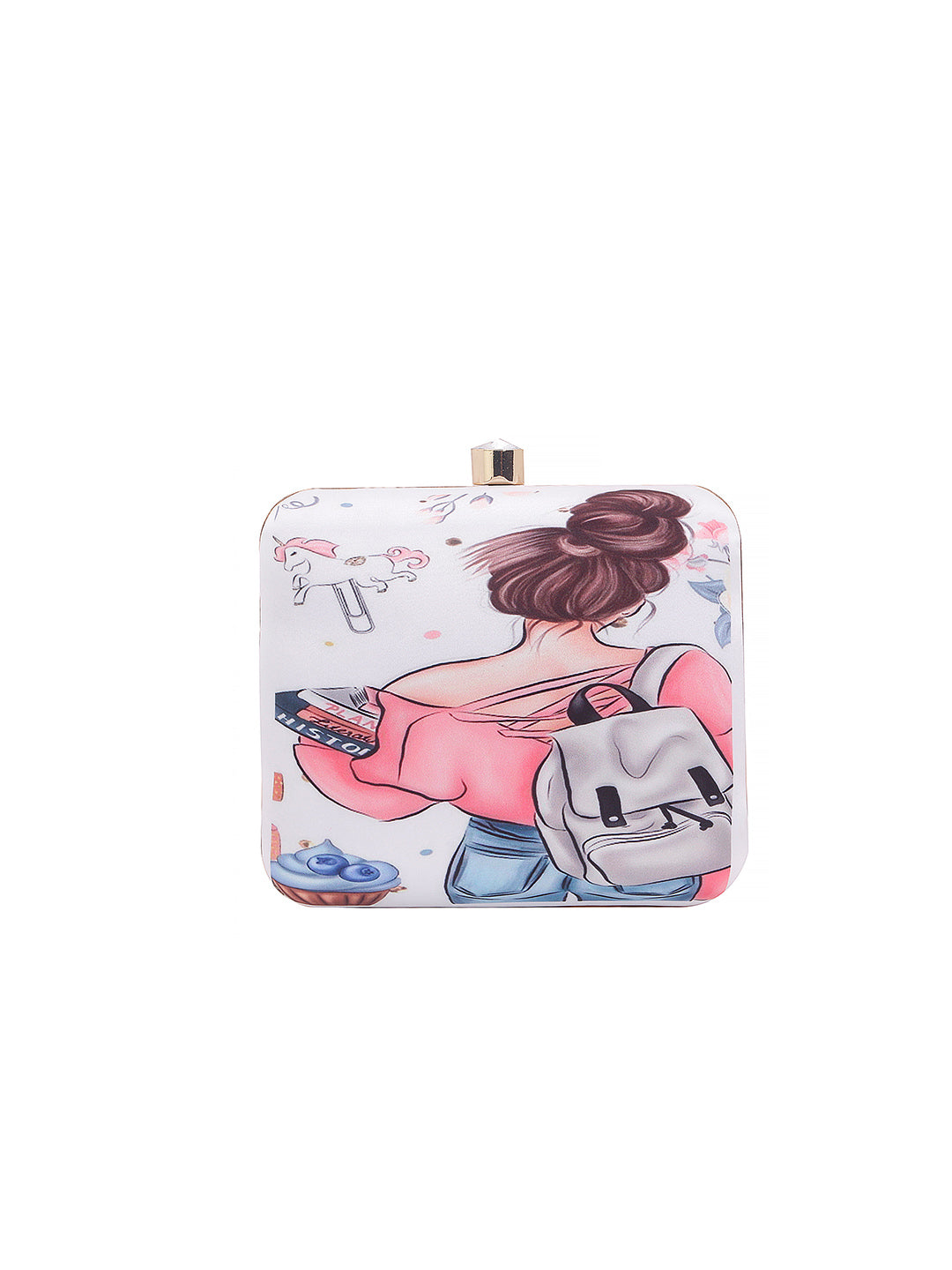 Swisni Printed Clutches - SWIS-534 - Detail View 14