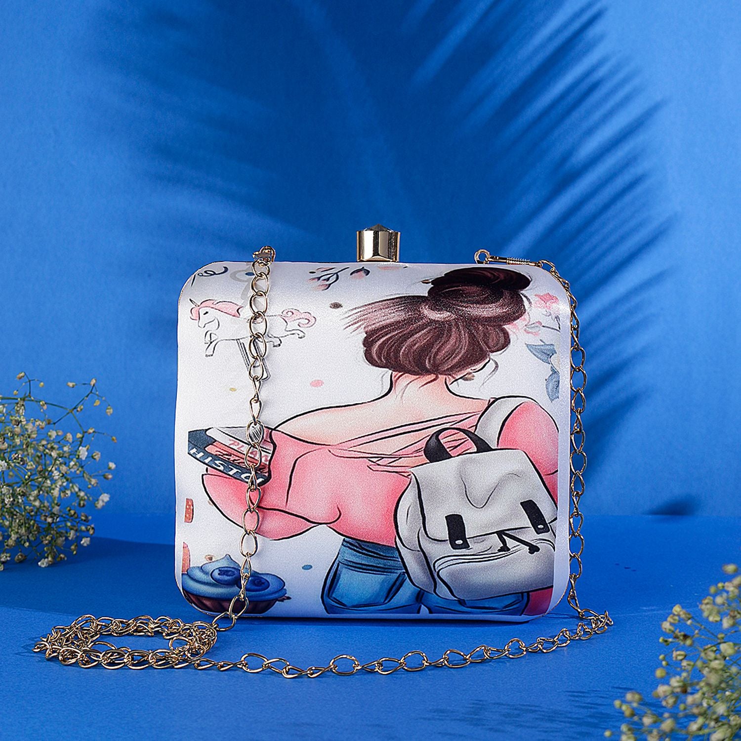 Swisni Printed Clutches - SWIS-534 - Detail View 8