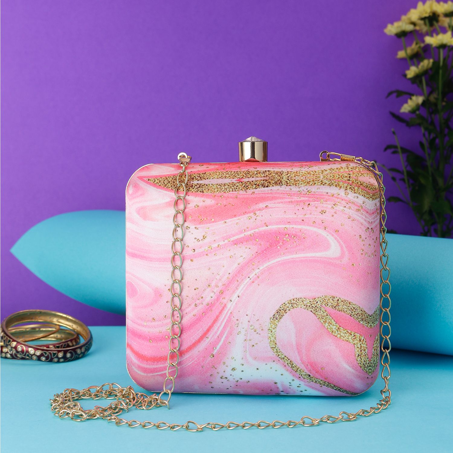 Swisni Printed Clutches - SWIS-535 - Detail View 8