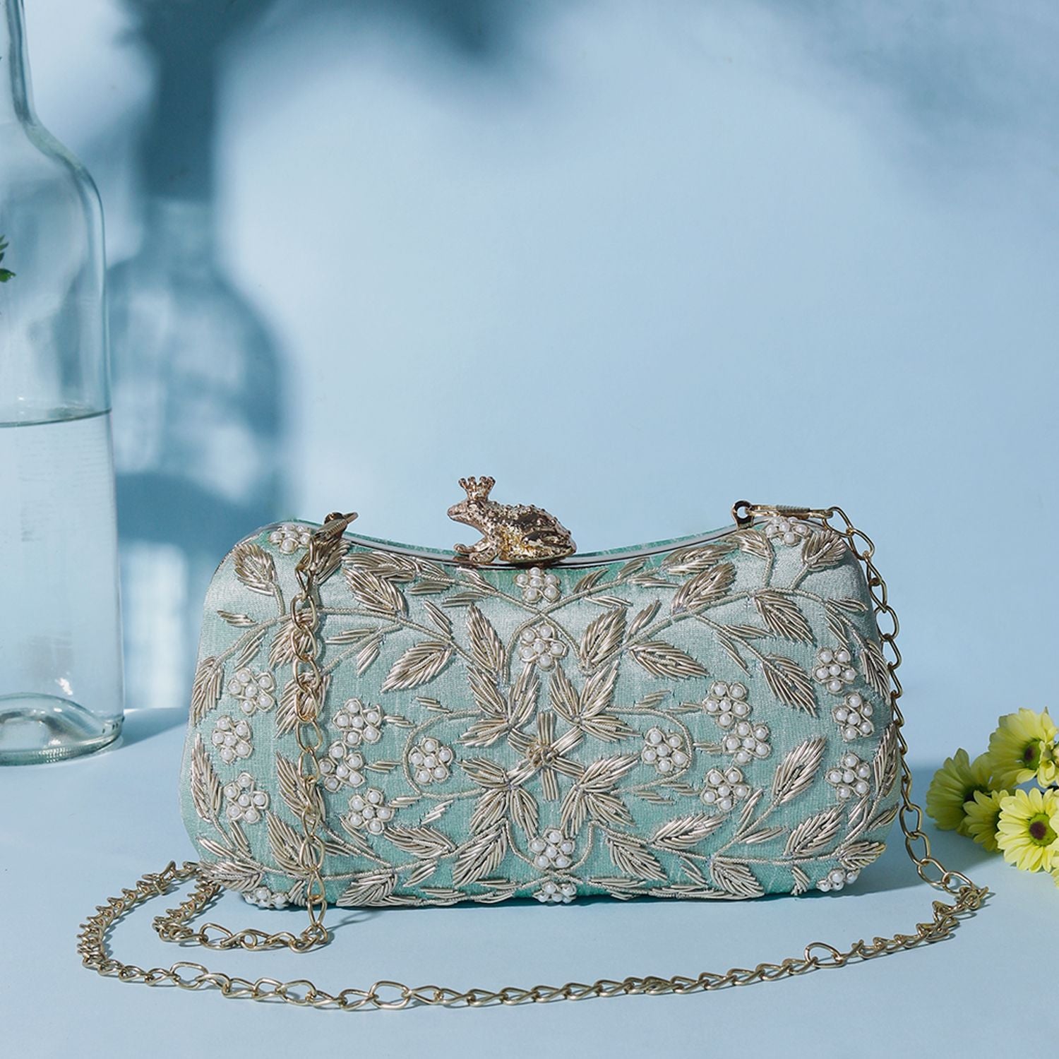 Swisni Embroidered Clutches - SWIS-550 - Creative View