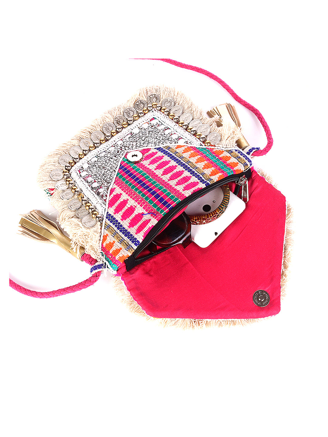Swisni Banjara Boho Bag - SWIS-557 - Detail View 11