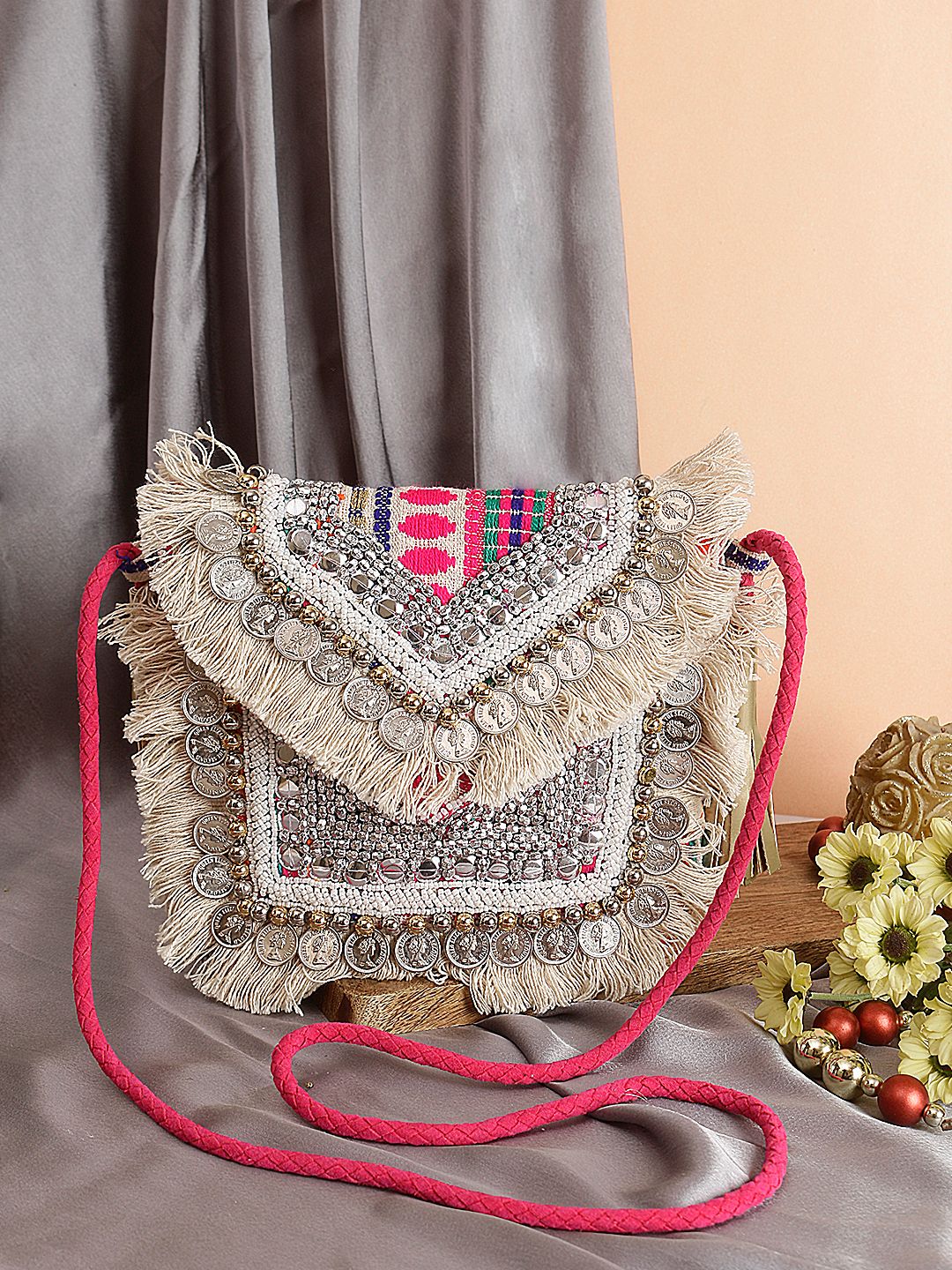 Swisni Banjara Boho Bag - SWIS-557 - Detail View 12