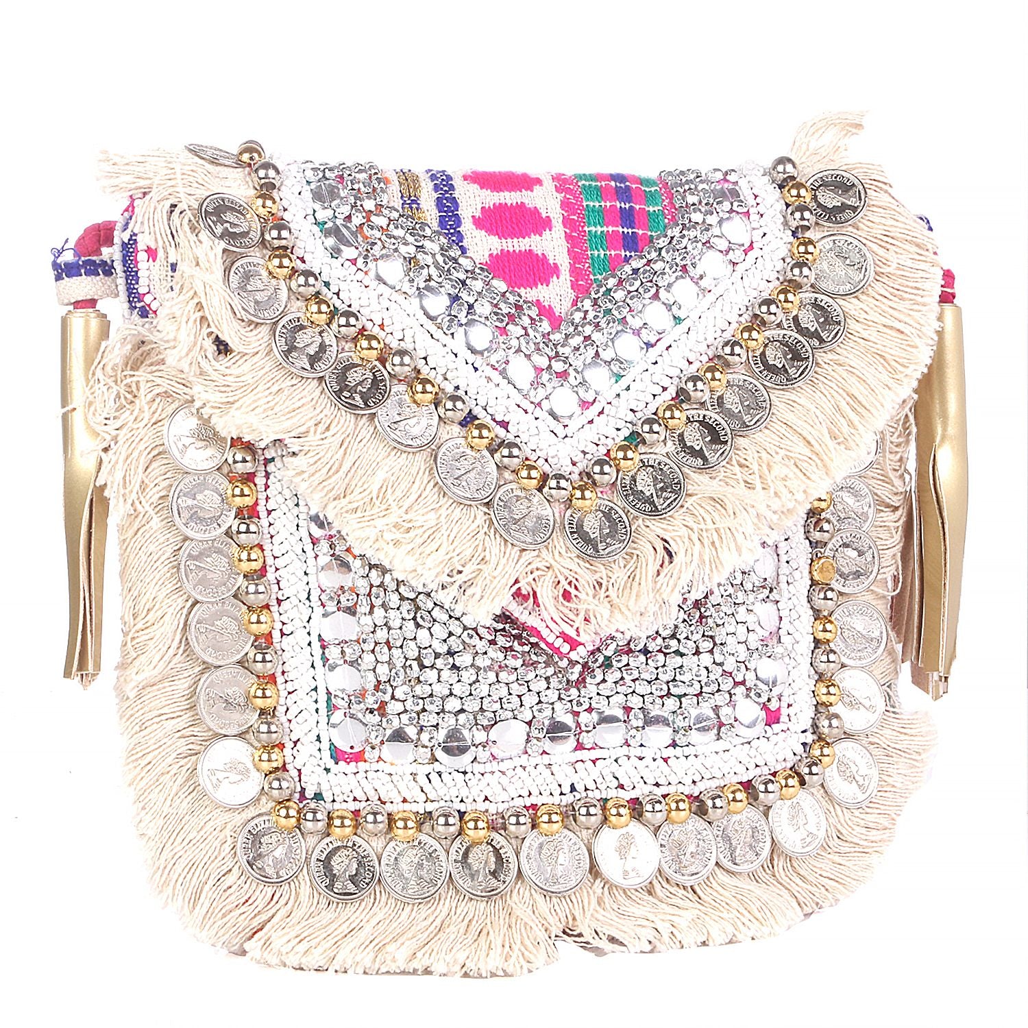 Swisni Banjara Boho Bag - SWIS-557 - Detail View 3