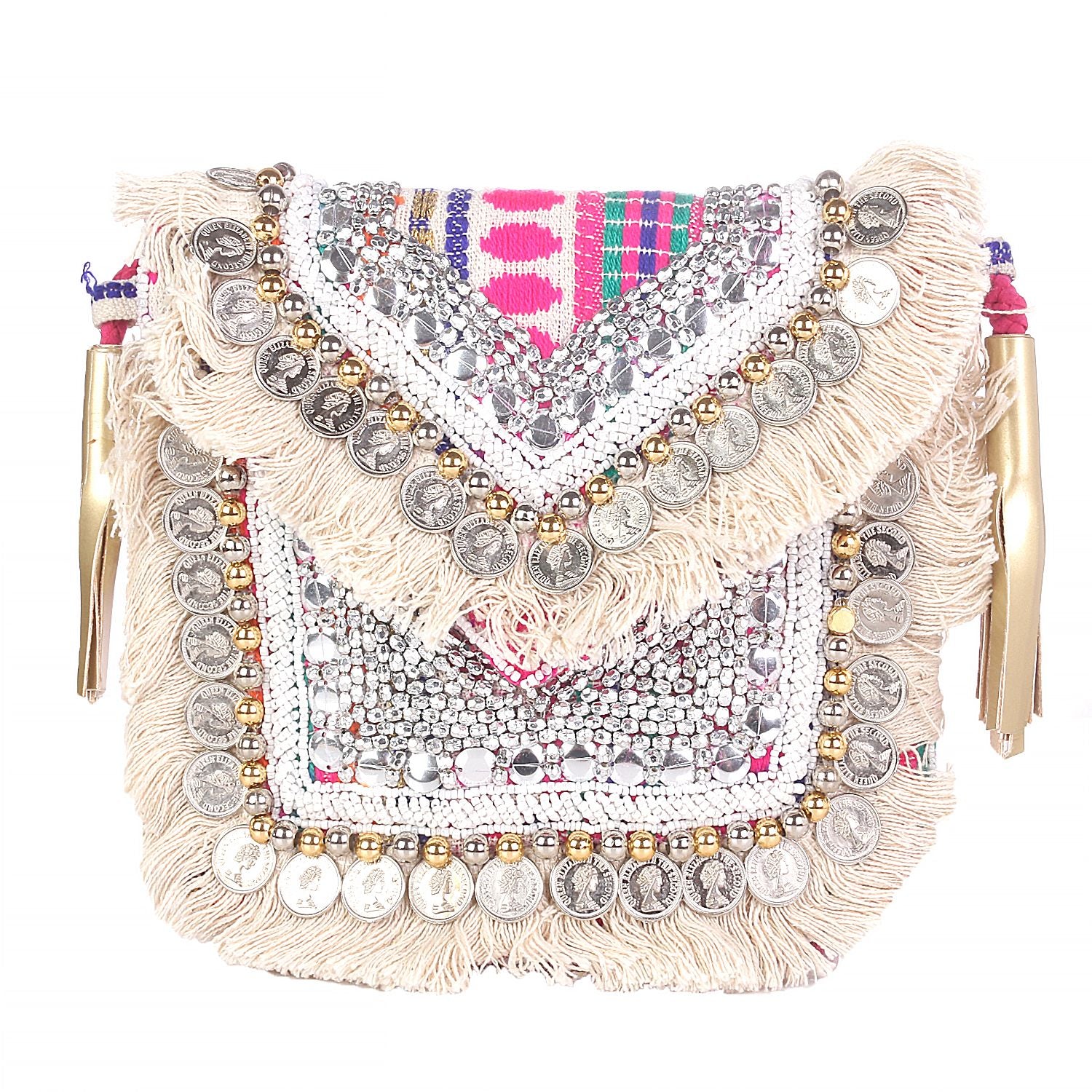Swisni Banjara Boho Bag - SWIS-557 - Detail View 4