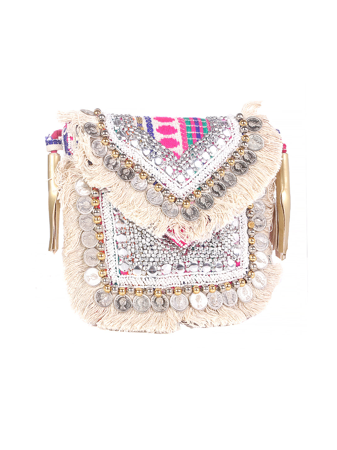 Swisni Banjara Boho Bag - SWIS-557 - Detail View 8