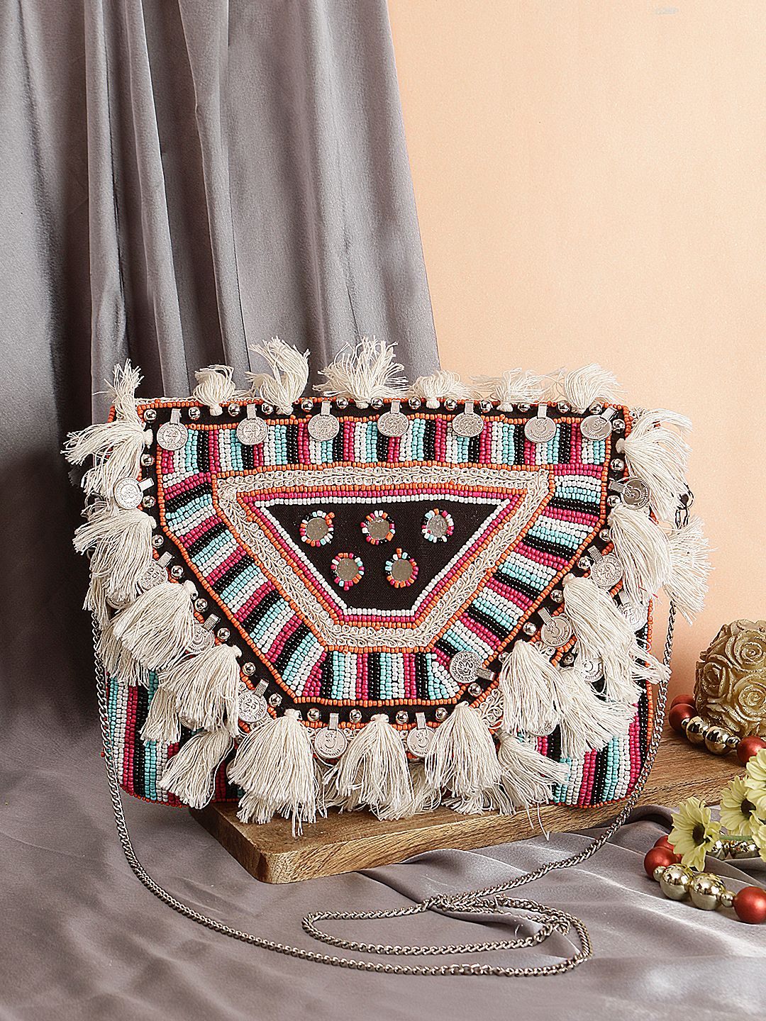 Swisni Banjara Boho Bag - SWIS-560 - Detail View 12