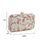 Swisni Luxury Hand-Embroidered Designer Clutch Bag | SWIS-572
